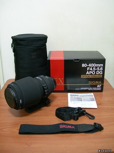 [分享]重砲Sigma 80-400mm F4.5-5.6 EX APO OS "DG"
