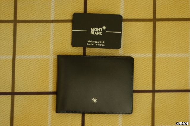 [分享]低調內斂的六芒星 - MONT BLANC MEISTERSTÜCK WALLET 6CC 六卡短夾