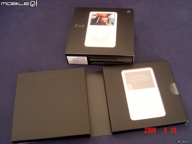 Ipod Video 80GB 入手開箱照