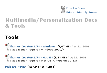[分享軟體] Themes Creator 2.54版,已於8/22出爐囉!!