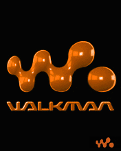 [k750i]天天更新。藍色金屬WALKMAN主題