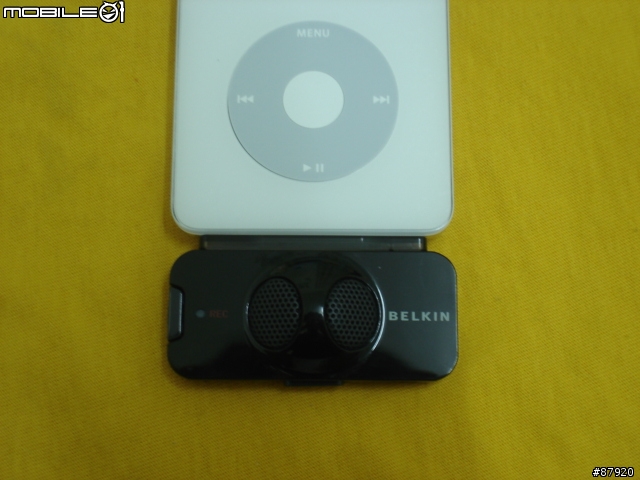 [分享] Belkin TuneTalk Stereo 開盒照 (iPod Video 用錄音配件)