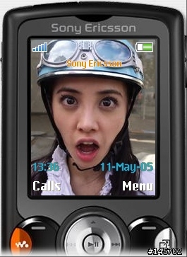[K750i/W810i/W700i] 十多個自製～蔡依林～自拍的主題～