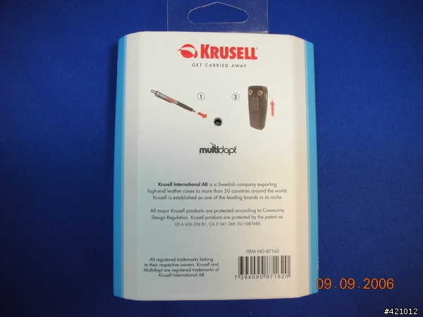 剛敗了一個SE K750i Krusell皮套
