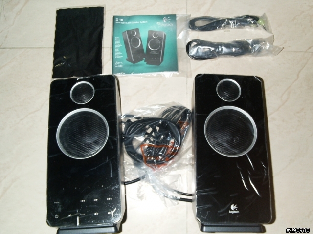 [分享]Logitech Z-10 互動2.0喇叭組