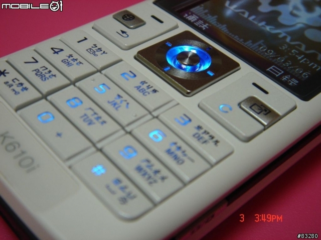 白色情迷‧SonyEricsson K610i