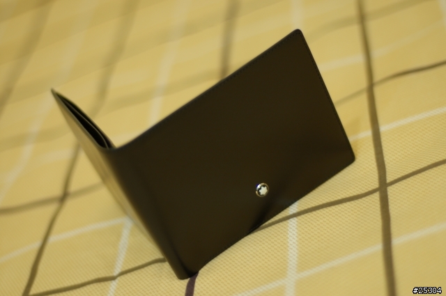 [分享]低調內斂的六芒星 - MONT BLANC MEISTERSTÜCK WALLET 6CC 六卡短夾