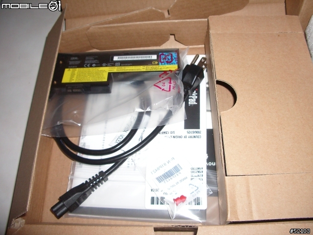 專案機 Lenovo(IBM) ThinkPad X60 1706-AE7開箱報告(圖多,請注意)