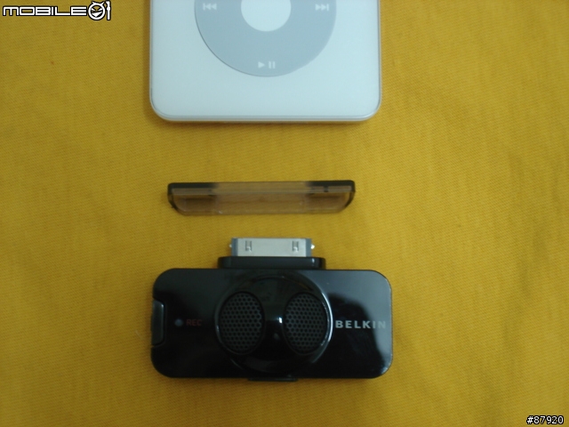 [分享] Belkin TuneTalk Stereo 開盒照 (iPod Video 用錄音配件)
