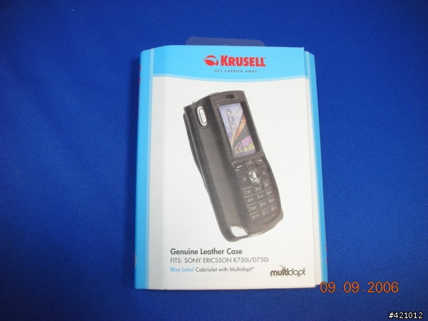 剛敗了一個SE K750i Krusell皮套
