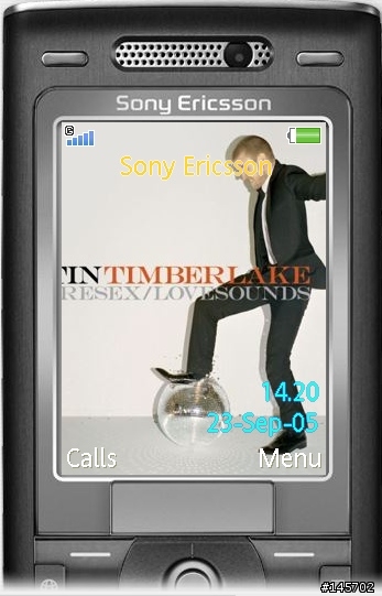 [ K800i ] justin timberlake (賈斯丁) FutureSex/LoveSounds 自製主題鈴聲分享