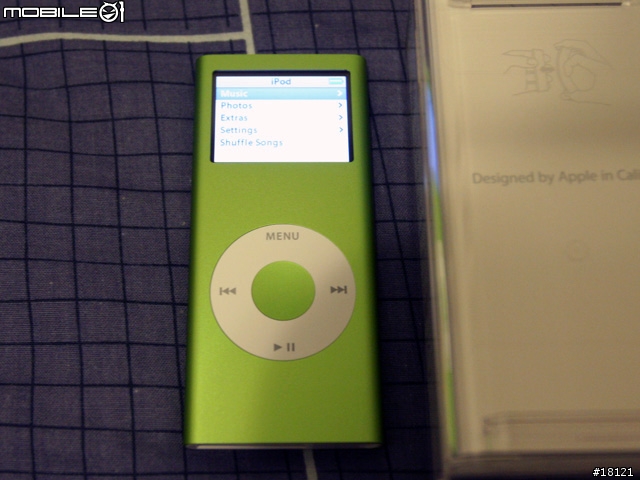 new ipod nano開箱文