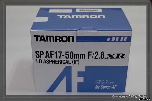 [分享] 400D + TAMRON  A16E 開箱報告