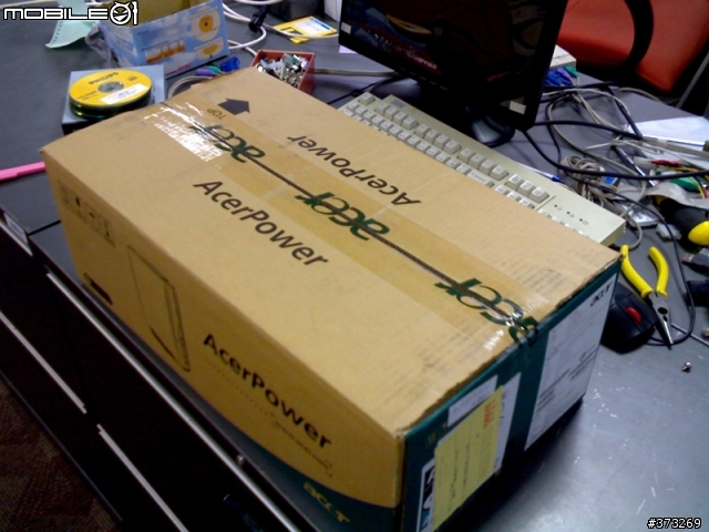 [分享] 辦公室電腦的新選擇 Acer Power1000 開箱照