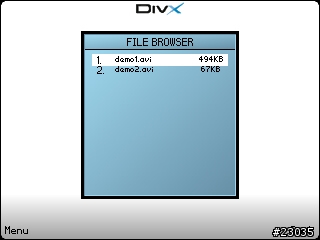 Divx Player for Symbian s60 v3  (一)軟體簡介