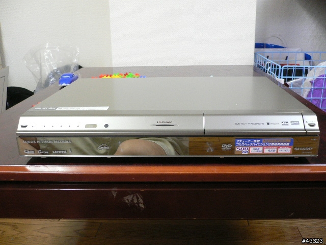 [分享] SHARP DV-ARW25  500G硬碟錄影機開箱報告