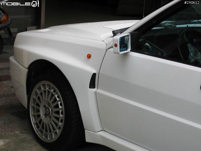 感動!!我總算看到了LANCIA DELTA HF INTEGRALE ~不常見的老車喔～