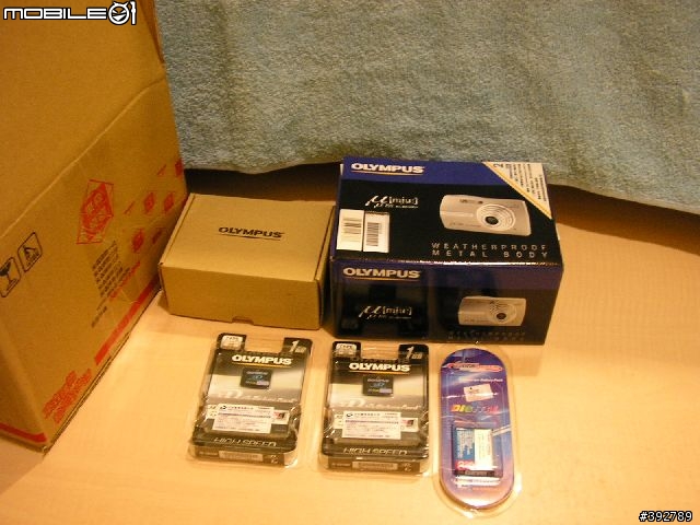﹝分享﹞Olympus μ-700 開箱照+簡單介紹