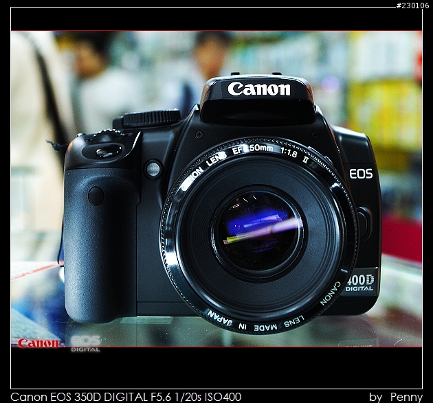 [分享]今晚不勸敗,不聊歷史,純欣賞~Canon EOS 400D