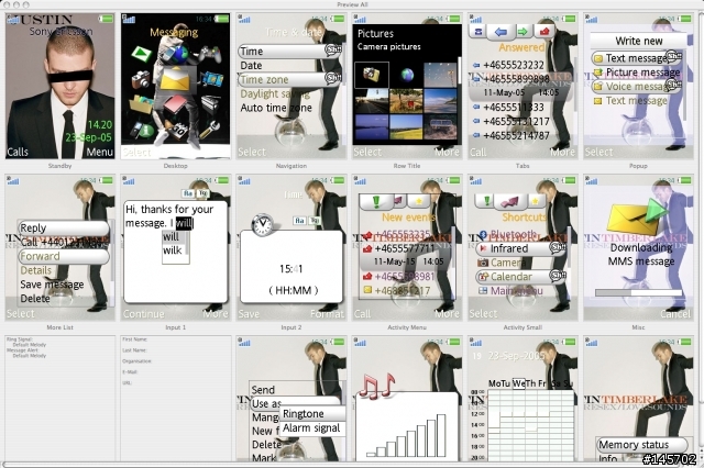 [ K800i ] justin timberlake (賈斯丁) FutureSex/LoveSounds 自製主題鈴聲分享