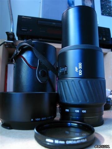 [請教]Minolta AF 100-300老望遠鏡頭(補上發霉近照)