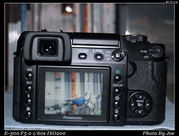[純分享]Panasonic Lumix L1 始動 -- 功能選單編