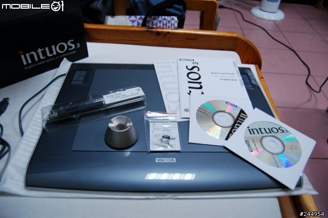 WACOM Intuos3數位繪圖板-開箱報告-