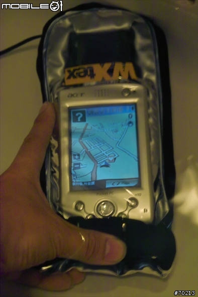 終極防水型 PDA GPS (檔車用)