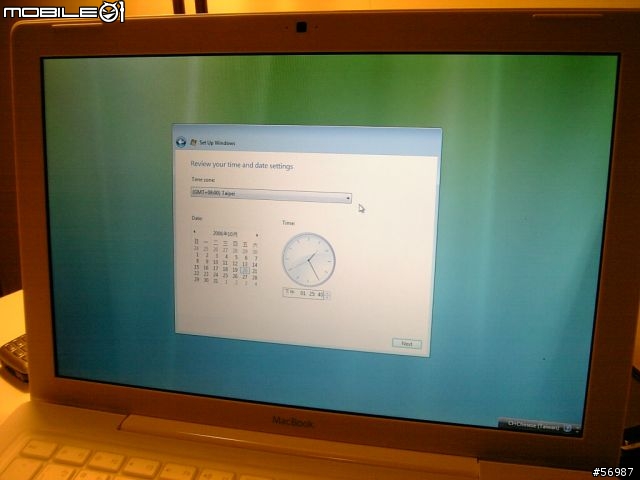 [分享] Microsoft Windows Vista RC1 on Macbook 2.0