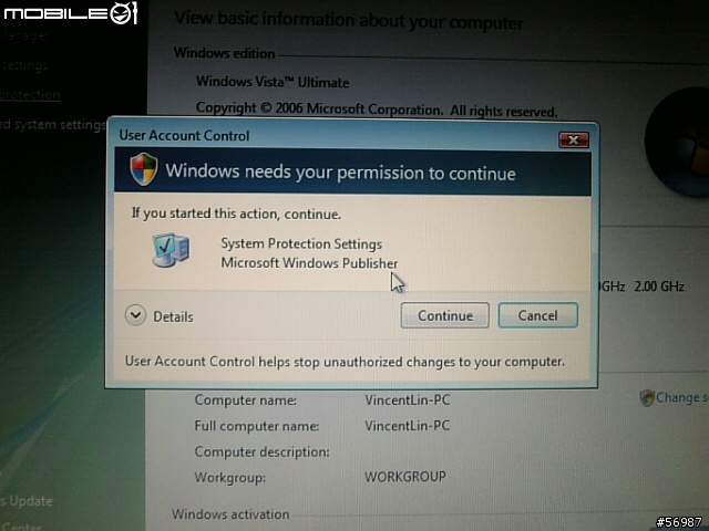 [分享] Microsoft Windows Vista RC1 on Macbook 2.0
