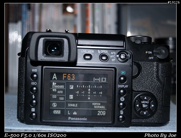 [純分享]Panasonic Lumix L1 始動 -- 功能選單編