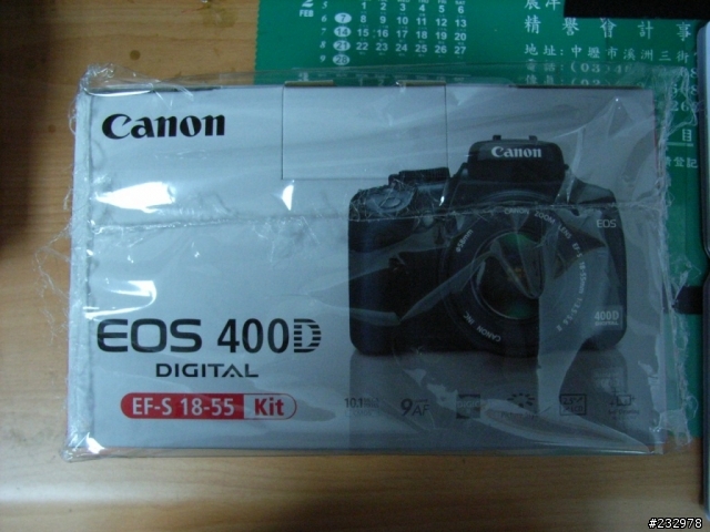 [分享] 難掩喜悅的心情,我的Canon 400D DSLR