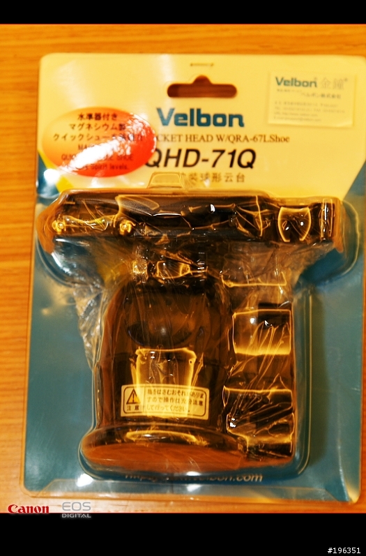 [搶先分享] 新版 Velbon EL Carmagne 635A 碳腳(附腳釘)+ QHD-71Q萬向雲台[附圖片]