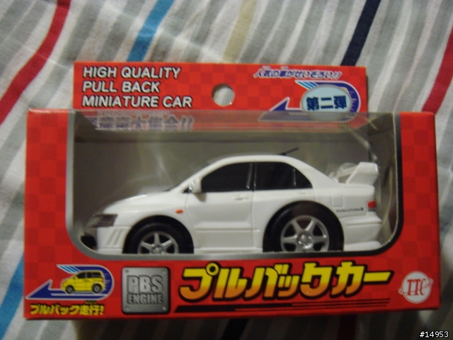 [分享] 7-11的Mitsubishi Evolution VII 迷你迴力車