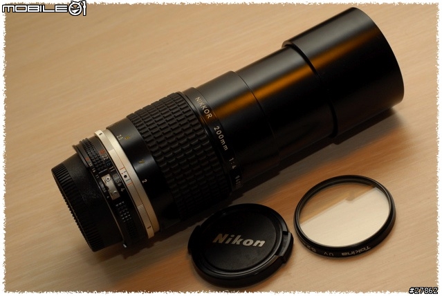 還我光圈環－AI NIKON 200mm F4 入手分享