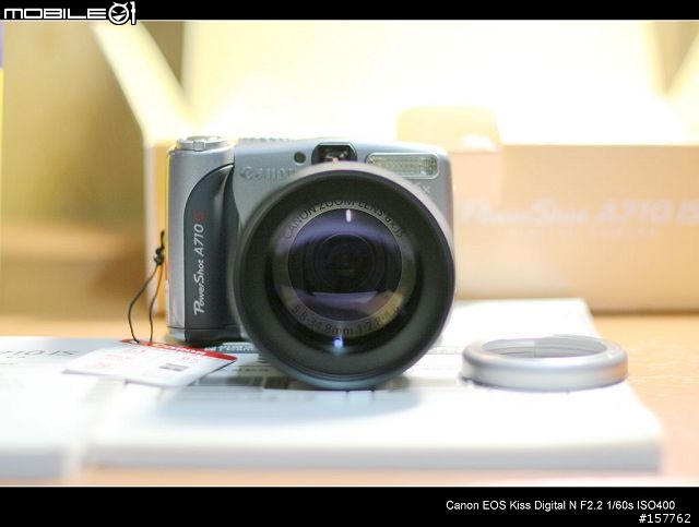 CANON A710 IS 公司貨開箱文