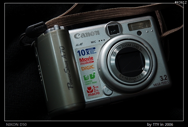 [冷飯亂炒] 我的第一台DC：Canon Powershot A70