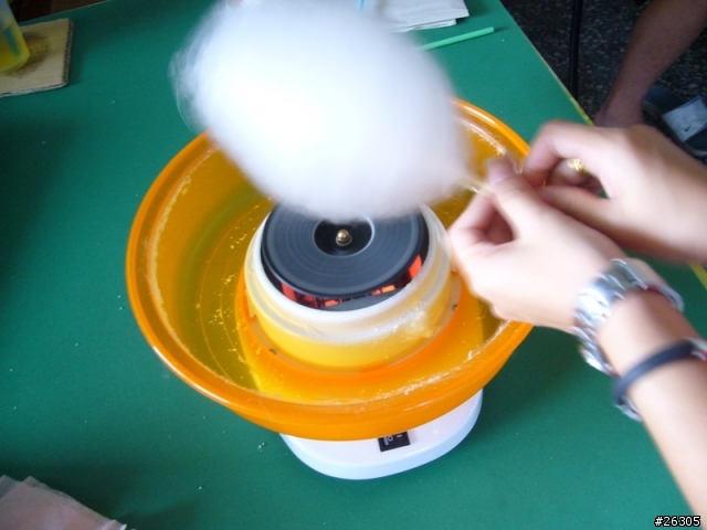 小時候的回憶!棉花糖機