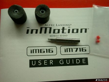 (勸敗報導)Altec Lansing inMotion 616-( im616 ) 開箱報告
