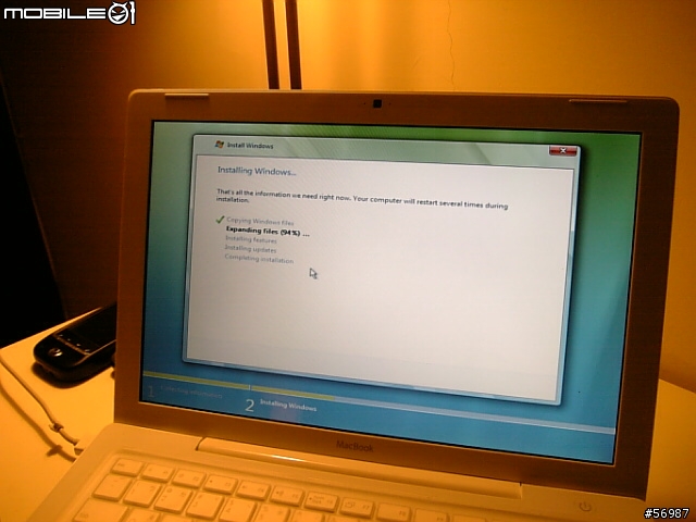 [分享] Microsoft Windows Vista RC1 on Macbook 2.0