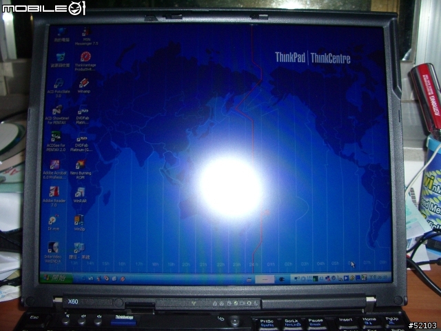 專案機 Lenovo(IBM) ThinkPad X60 1706-AE7開箱報告(圖多,請注意)