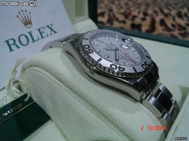 [分享]ROLEX 16610(綠水鬼)和168622(鉑金遊艇-中型)
