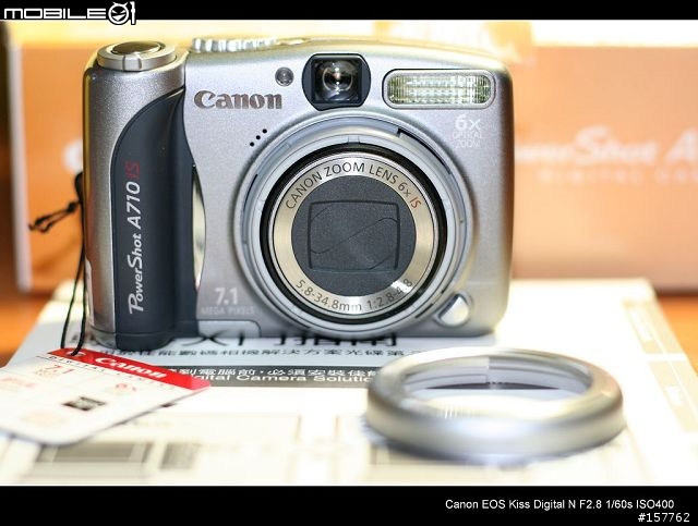 CANON A710 IS 公司貨開箱文