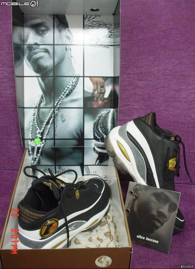 {分享} Allen Iverson(艾佛森) DMX 10個活氣墊..10週年紀念版..
