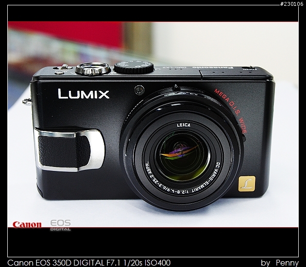 [今晚不勸敗] 經典與科技的完美結合~Panasonic DMC-LX2(新增試拍照)