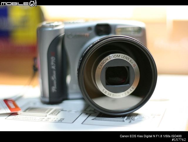 CANON A710 IS 公司貨開箱文