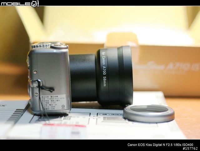 CANON A710 IS 公司貨開箱文