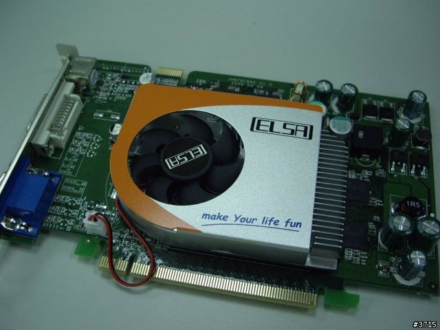 艾爾莎 Elsa 7300 gt GDDR3 飆風版 (730gt)
