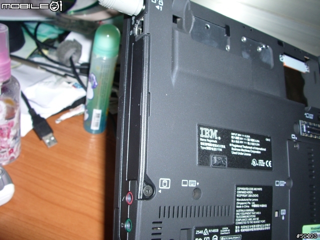 專案機 Lenovo(IBM) ThinkPad X60 1706-AE7開箱報告(圖多,請注意)