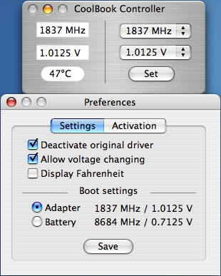 【好消息】第一款 MacBook/MacBook Pro CPU 電壓/頻率調整工具問世了！